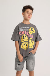 Cherish Smiley Faces T-shirt